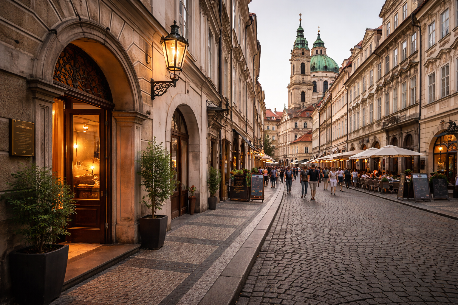 Map Prague 1 near Charles Bridge